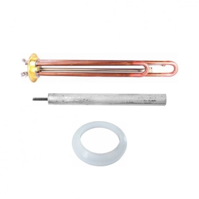 Комплект ТЭН RF 2000W под винт, усиленный + Магниевый анод + Прокладка 3402205_kit