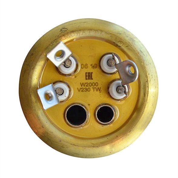 Комплект ТЭН RF 2000W под винт, усиленный + Магниевый анод + Прокладка 10037