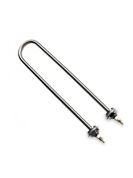 Тэн 5,0кВт U-образный, штуцер - М22 G1/2, для котлов, нерж., L-400мм. 5000W-M22-S-U
