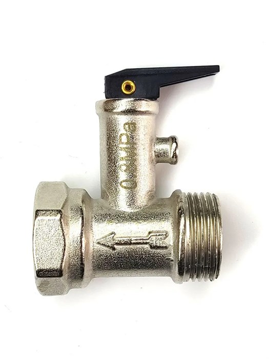 Клапан предохранительный с рычажком 3/4, 8,0 Бар 180535